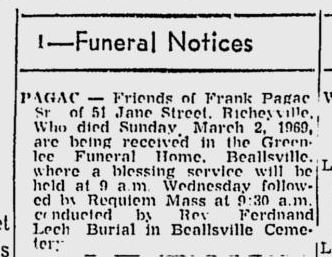 Frank Pagac Sr